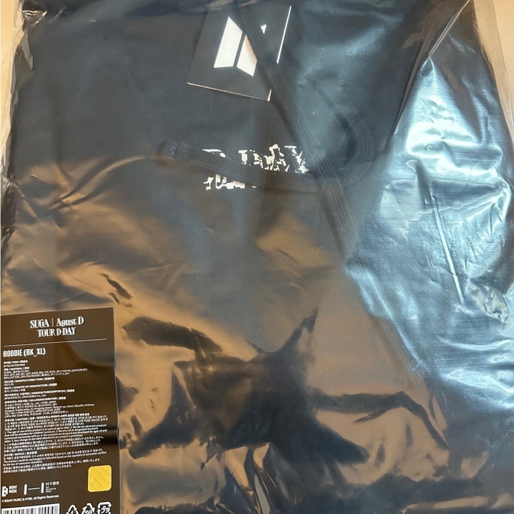 BTS | Official Merch - Agust D - DDay Tour hoodie